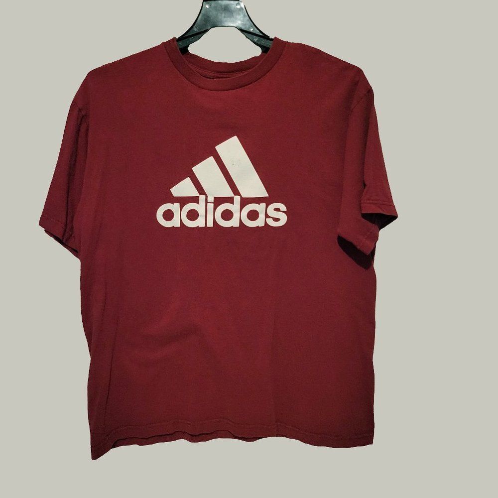 Nike Mens T-Shirt  Maroon  Short Sleeve  Size Large